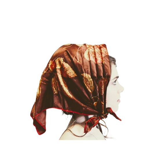 Summer Garden Hat Head Scarf Vintage Accessories - Picture 1 of 2